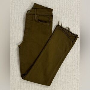 Mother Denim - The Insider Crop Step Fray Play Date